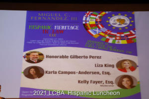 Hispanic Heritage Month Luncheon, September 2021