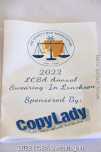 January 2022 Swearing in Luncheon