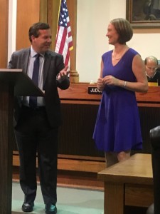 4-22-16 investiture of Judge Devin George