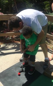 4-23-16 Mini golf TryAthlon 